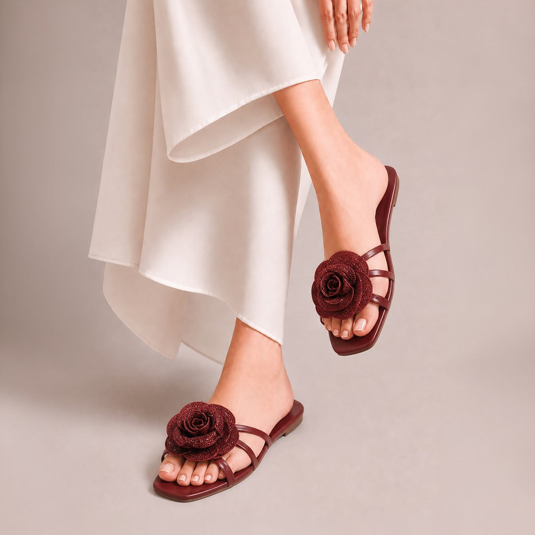 Petaline Maroon