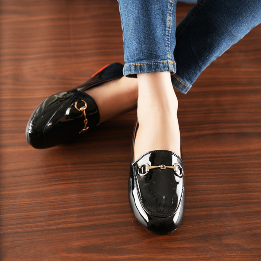 Classic Black Loafers