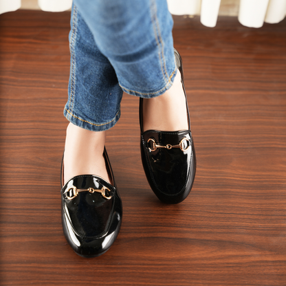 Classic Black Loafers