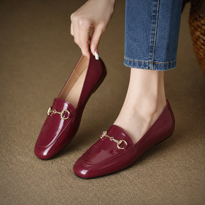 Classic Maroon Loafers