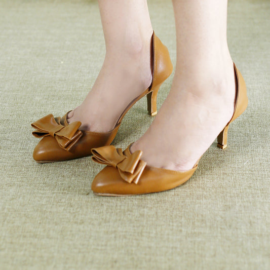 Coffee Brown Heel