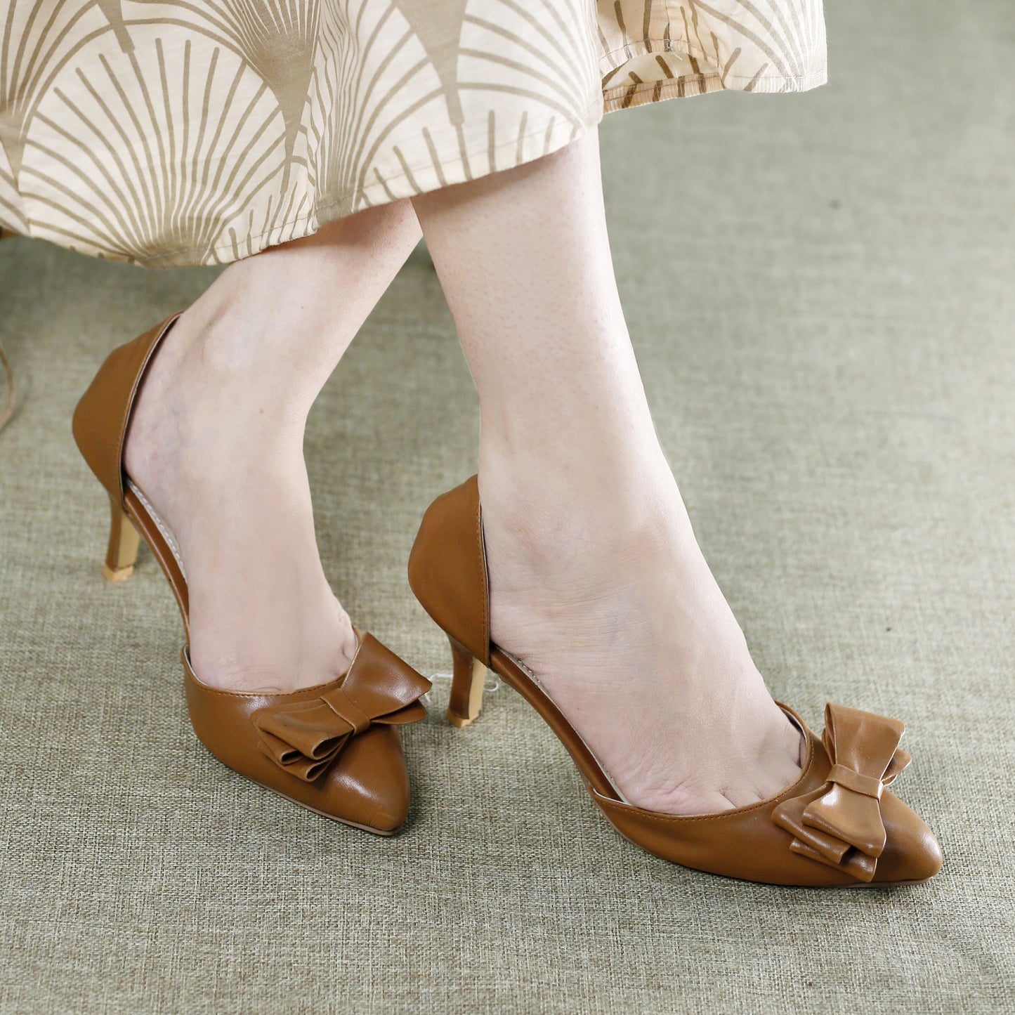 Coffee Brown Heel