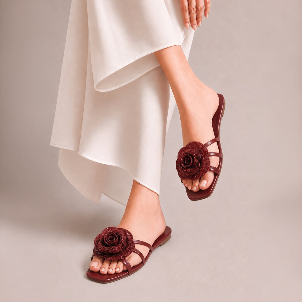 Petaline Maroon